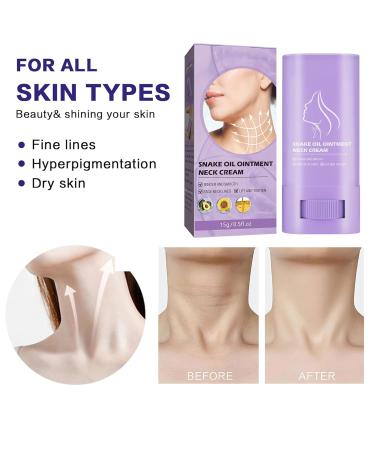 Lifting and Firming Neck Care Stick Neck Firming Cream Tighten and Lift Neck Cream Skin Smoothing Reduces Wrinkles (1PC 1) 1PC 1 Ounce (Pack of 1) - Buy Online on GoSupps.com