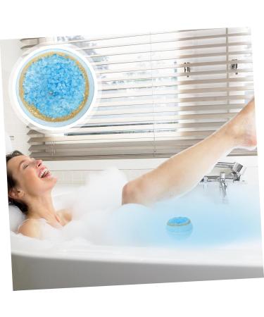 Natural Bath Ball - Foaming Spa Bubble Ball with Sea Salt | Portable Shower & Bath Supply (0.04 Oz - Buy Online on GoSupps.com