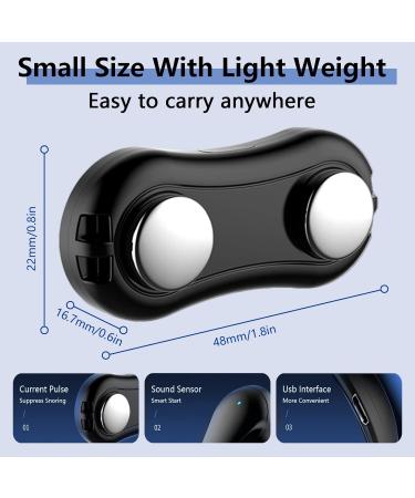 Electric Massage Anti-snoring Device - Adjustable Snoring Stopper for Comfortable Sleep - Buy Online on GoSupps.com
