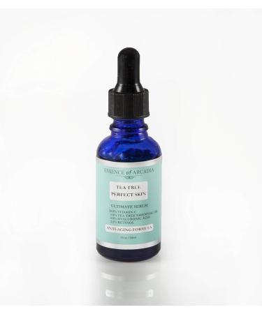Tea Tree Perfect Skin Facial Serum - Ultimate Anti-Aging Formula with 20% Vitamin C Retinol & Hyaluronic Acid for Acne-Prone Skin | Clear Soft Radiant Complexion - Buy Online on GoSupps.com