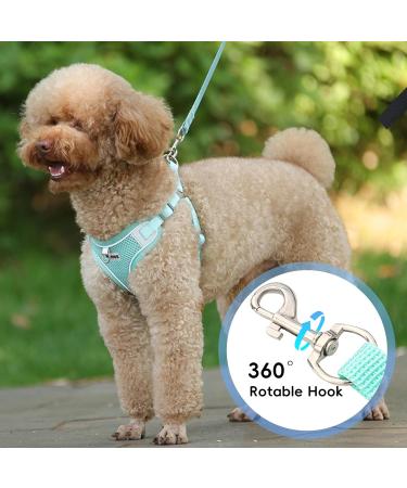 MOSTFUN Escape Proof Cat Harness and Leash Set | Adjustable Soft Mesh Design with Reflective Stripe | Ideal for Small to Medium Cats | Green - Buy Online on GoSupps.com