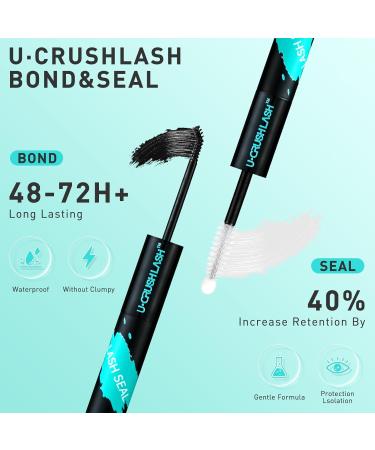 U CRUSHLASH DIY Lash Extension Kit - 280pcs 9-16mm 50D & 100D Lashes with Bond & Seal | Complete Eyelash Extension Set for Self Use - Buy Online on GoSupps.com