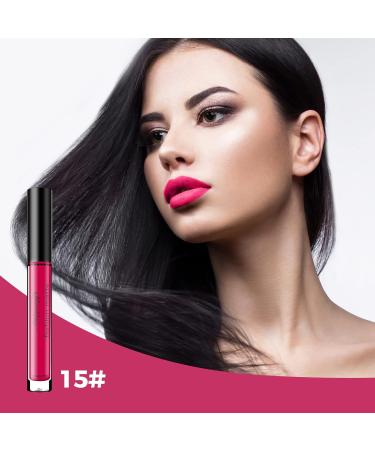 Allbestaye Long Lasting Waterproof Liquid Matte Lipstick - Non-Stick Cup 15# | Shop Internationally for Premium Makeup - Buy Online on GoSupps.com