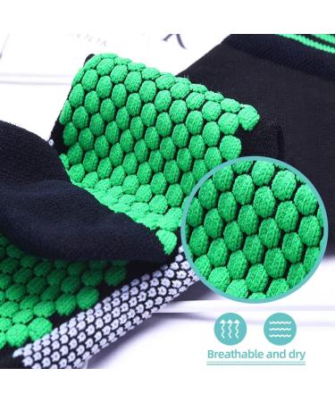 Compression Socks (2 Pair) 20-30 mmHg for Men & Women - Cycling & Running Support XXL Orange - Buy Online on GoSupps.com