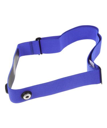 Happyyami belt for the breast heart frequency monitor band sports equipment sport devices sporty rubber band wireless rubber band heart frequency measuring device sport heart frequency knife chest strap 17.00x3.00x0.10cm blue