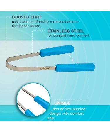 Dr. Tung's Tongue Cleaner - 1 Count (Colors May Vary) | Pack of 1 - Buy Online on GoSupps.com