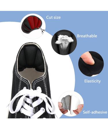 Molain Heel Cushions Inserts Heel Grips 4 Pairs Self-Adhesive Heel Pads for Loose Shoe Too Big Improved Shoe Fit and Comfort Prevent Heel Slipping Rubbing Blisters Foot Pain for Women and Men Black&nude - Buy Online on GoSupps.com