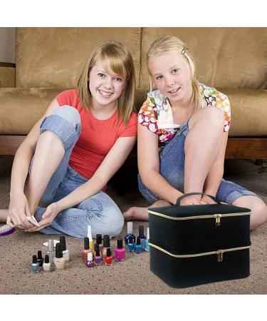 Boite Rangement Ongle Boite Vernis Ongle Rangement Boite Rangement Vernis Ongles - Peut Contenir 30 Bouteilles Vernis Ongles Double Couche Noir - Buy Online on GoSupps.com
