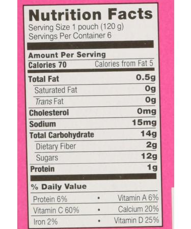 Earth's Best Organic Mixed Berry Fruit Yogurt Smoothie - 6 Pack - Buy Online on GoSupps.com