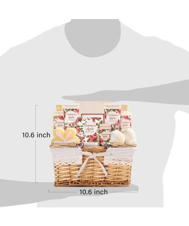 Green Canyon Spa Cinnamon Apple Bath Gift Set for Women - 11Pcs | Mother's Day & Birthday Gift Idea - Buy Online on GoSupps.com