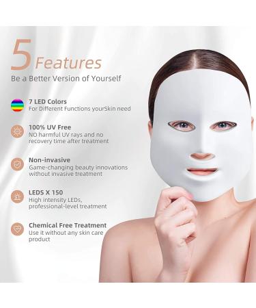 Buy Houzzi LED Face Mask | Red & Blue Light Therapy for Radiant Skin - International Shipping Available - Buy Online on GoSupps.com