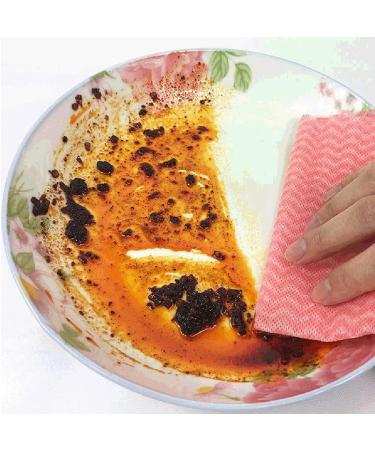 SZHO Disposable Cleaning Towels Reusable Cleaning Cloths Kitchen Towels Dish Cloths Dish Rags Non Woven Fabric Handy Wipes - Buy Online on GoSupps.com