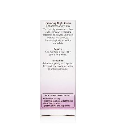 Weleda Hydrating Night Face Cream - 1 fl oz Plant Rich Moisturizer with Iris Root, Calendula, Chamomile - Fragrance-Free - Buy Online on GoSupps.com