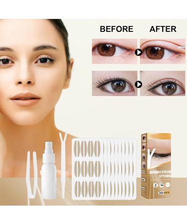 Eyelid Tape for Hooded Eyes 480 pcs Double Eyelid Stickers for Droopy & Uneven Invisible Eyelid Lift Strips Eyelid Lift Strips Lids by Design Eyelid Strips Waterproof & Sweat Resistant Eye Lift - Buy Online on GoSupps.com