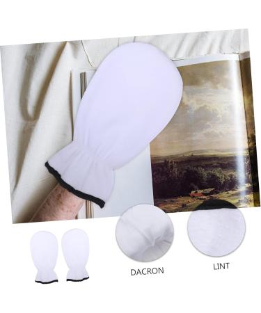 Ipetboom 3 Pairs Exfoliating Hand Mask White Spa Flannel Moisturizing Miss - Buy Online on GoSupps.com