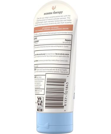 Aveeno Baby Eczema Therapy Moisturizing Cream | Natural Colloidal Oatmeal & Vitamin B5 | Paraben & Steroid-Free | 5 fl. oz - Buy Online on GoSupps.com