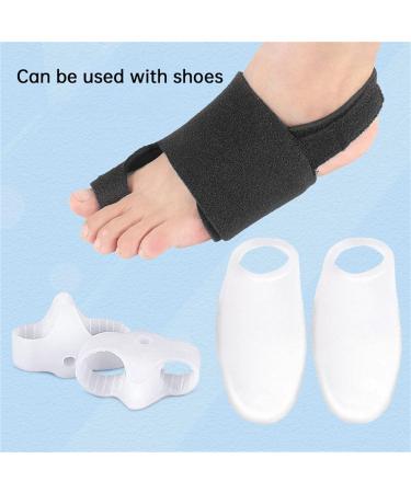 Orthopedic Toe Separator Corrector 5-Pack Set for Women & Men - Non-Surgical Hallux Valgus Relief, Big Toe Straightener & Alignment Corrector - One Size Fits All - Buy Online on GoSupps.com