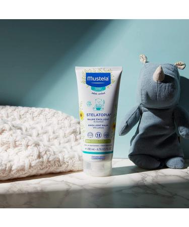 Mustela Stelatopia Emollient Balm with Sunflower - 6.76 fl oz (200 ml) for Sensitive Skin - Buy Online on GoSupps.com