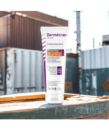 SORIFA - Pack of 2 - Derm cran - Barrier cream - Multi-purpose and sun protection SPF50+ - UV paint solvent oil pitch creosote tar - Hands face body - Fragrance-free - 100 ml tube. - Buy Online on GoSupps.com
