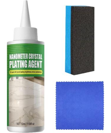 Stone Crystal Plating Agent - Marble Stain Remover Stone Crystal Coating Agent Coating of Stone Nanocrystals Stones and Crystals Plating Agent for Kitchen Cleaning Welts - Buy Online on GoSupps.com