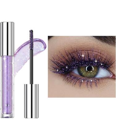  Xvilmaun Glitter mascara for eyelashes shimmering makeup mascara - Thick glossy mascara for women sparkling glitter mascara for makeup shows and live performances - Buy Online on GoSupps.com