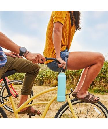 Hydro Flask Standard Mouth Bottle 24 Oz Black with Flex Cap - Insulated Water Bottle - Buy Online on GoSupps.com