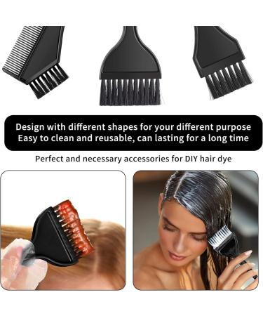 PMECXD Hair Dye Coloring DIY Salon Tool Kit - 21 Pieces for Professional Hair Tinting & Coloring - Includes Bowl, Brush, Ear Cover, Gloves - Ideal for Hair Dyeing, Bleaching, and Styling - Buy Online on GoSupps.com