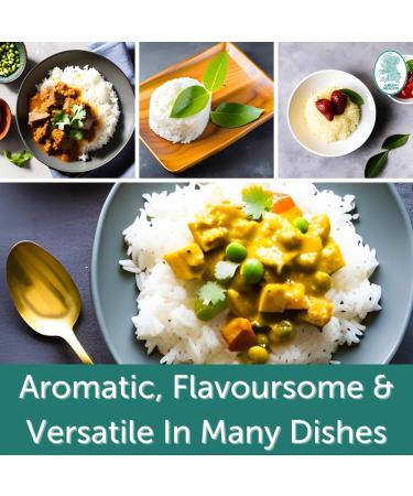 Green Dragon Thai Fragrant Jasmine Rice 2KG - AAA Premium White Rice for Chinese Asian Cooking - Buy Online on GoSupps.com