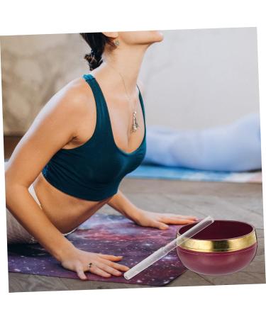 Buy FOMIYES Small Harp Percussion Stick | Yoga Sound Mallet & Healing Musical Instrument - Unique Singing Pyramid Stick for Sound Therapy - Buy Online on GoSupps.com