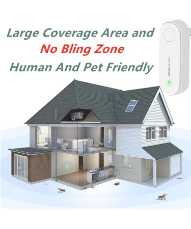 Effective Electronic Mosquito Protection - Ultrasound Pest Control (2 Pieces) | Insect & Rodent Repellent - Buy Online on GoSupps.com