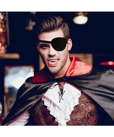 Buy BESPORTBLE Adjustable Pirate Eye Patch - One-Eyed Dragon Halloween Costume Accessory | Lazy Eye Patch (Black) - International Shipping Available - Buy Online on GoSupps.com