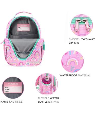 Mibasies Rainbow Toddler Backpack - Perfect for Preschool and Kindergarten, Ideal Kids Backpack for Boys and Girls - 7L Capacity - Buy Online on GoSupps.com