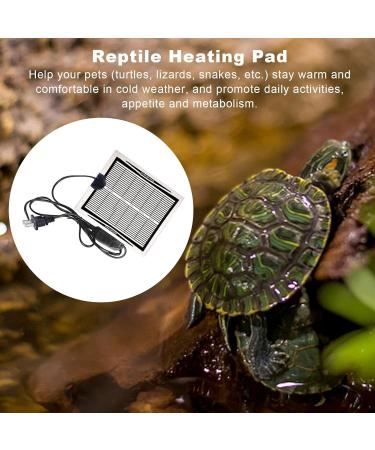 Reptile Heat Pad Adjustable Under Tank Heater 5W/15W/25W Thermostat Terrarium Warmer Heating Mat for Snake Lizard Turtle Frog - Buy Online on GoSupps.com