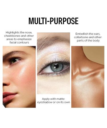 Ownest Beauty KYDA 2 Colors Liquid Blush and Highlighter Set A, Matte Finish Face Blush and High Glossy Illuminator for Face and Body - Buy Online on GoSupps.com