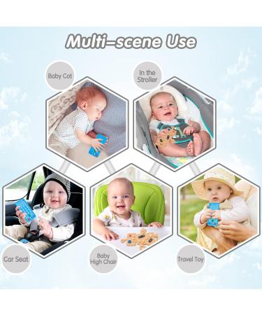 2-Pack Baby Biting Toys - Soft Silicone Robot Phone Design Teething Aids for 0-3 Years | Ideal Dental Gift for Newborns & Toddlers - Buy Online on GoSupps.com