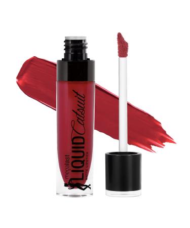 Wet n Wild Megalast Catsuit Matte Liquid Lipstick  Lip Color Makeup  Moisturizing Creamy Formula  Smudge Proof  Long Lasting  Red Missy and Fierce Missy and Fierce 0.8 Ounce (Pack of 1)
