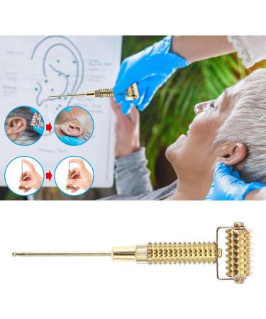 Alumers Multifunctional Acupuncture Points Detector Probe - Golden Micron Needle Ear Acupoint Massager for International Shipping - Buy Online on GoSupps.com