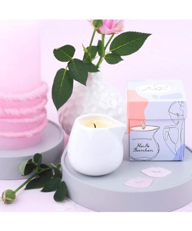 BADFEE Massage Candle - Sensual Fruity Berry Scent | Natural Body Care & Massage Candle for Multiple Uses - International Shipping - Buy Online on GoSupps.com