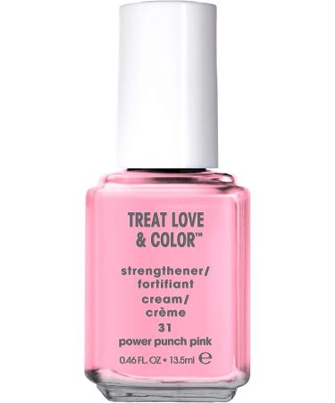 Essie Treatments - Treat Love & Color Strengthener - Power Punch Pink - 13.5 mL / 0.46 oz - Buy Online on GoSupps.com