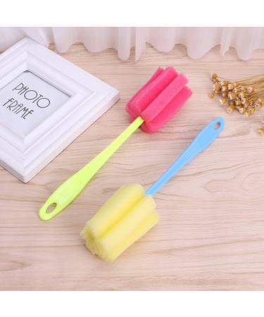 Wineglass Sponge Cup Brush Feeding Bottle Cleaner Kitchen Cleaning Tool - Buy Online on GoSupps.com
