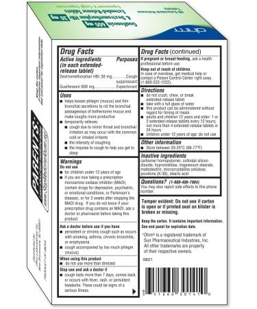 Buy Ohm Guaifenesin Tablets - 600mg Guaifenesin & 30mg Dextromethorphan HBr for Cough Relief | 40 Tablets - Fast Shipping Worldwide - Buy Online on GoSupps.com