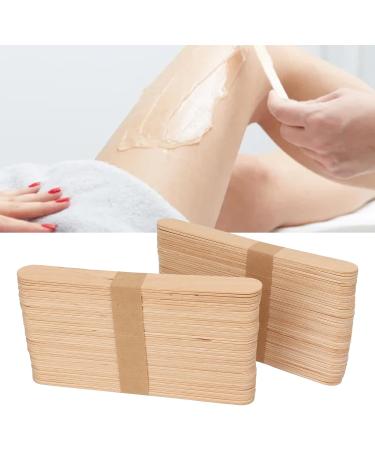 300 Wood Wax Pencils - Multifunctional Birch Hair Removal Pins for Eyebrows Lips & Nose | Smooth Application Spatula for Crafting & Waxing - Buy Online on GoSupps.com