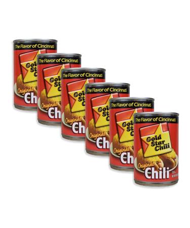 Gold Star Original Chili, THE FLAVOR OF CINCINNATI, 10-ounce Can (Pack of 6). 10 Ounce (Pack of 6)