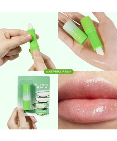 Aloe Lip Balm - Tinted Lip Balm with Nourishing Formula Long-Lasting Moisturizing Lipgloss for Daily Lips Care & Gentle Lips Hydration (#2 3.8g) #2 3.8g - Buy Online on GoSupps.com