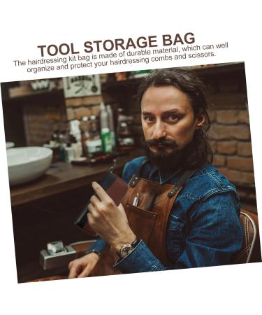 Minkissy Leather Tool Arm Rails: Multifunctional Hairdressing Scissor Case & Storage Bag for International Shipping - Buy Online on GoSupps.com