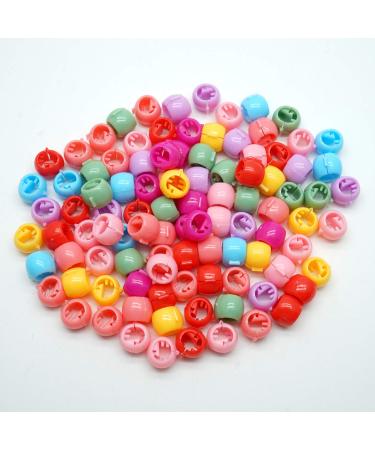 200PCS Kids Hair Bangs Set with Mini Hair Claw Clips - Gift Box Included | Hair Accessories for Girls, Toddlers, Teens - Bean and Flower Design - Buy Online on GoSupps.com