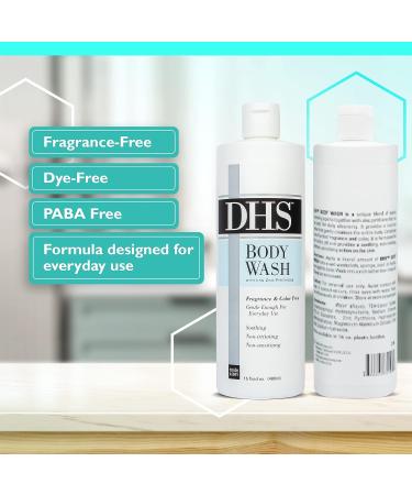 Person & Covey DHS Hydrating Body Wash - Gentle & Safe for Kids - Hypoallergenic Formula with Zinc Pyrithione - 16 oz - Buy Online on GoSupps.com