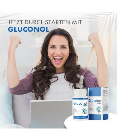 Gluconol Capsules - 60 Maxi Pack for Men & Women | Boost Energy & Metabolism - Shop Now! - Buy Online on GoSupps.com