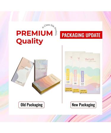 The Lash Supply Premium Volume Eyelash Extensions 0.03-0.05-0.07 C/CC/D Curl Mix Length, 9mm-20mm - Professional Supplies, Ultra Soft & Lightweight - 0.03-C - Buy Online on GoSupps.com