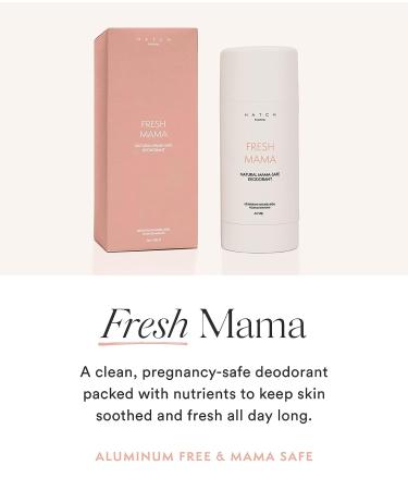 HATCH Clean Deodorant | Pregnancy Safe, Baking Soda & Aluminum Free for Hormonal Skin | Plant-Based & Naturally Scented 3oz Stick - Buy Online on GoSupps.com